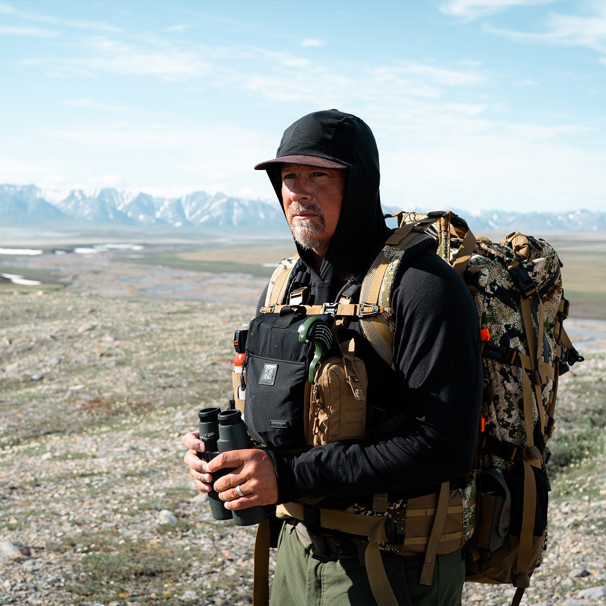 Casey Anderson in the field
